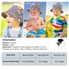 Jupsk Baby Sun Hat Toddler Summer Bucket Hat Wide Brim