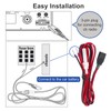 ZWEHKD CB Radio Power Cord 3 Pin 2-Wire CB Power