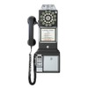 Crosley CR56-BK 1950's Payphone with Push Button Technology, Black