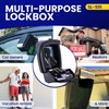 KeyGuard SL-591 Portable Car Lock Box, Black, Combination Lock, Keypad,