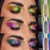 Anglicolor 3 Colours Chameleon Eyeshadow, Metallic Liquid Eyeshadow, Highly Pigmented,