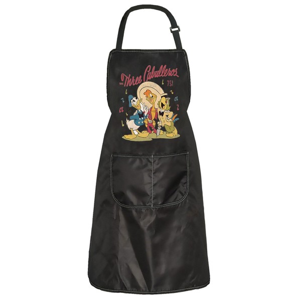 BAUNA Three Caballeros Kitchen Apron Magic Kingdom Apron with Pocket