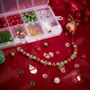 SUNNYCLUE 1 Box DIY 6PCS 226Pcs Christmas Bracelet Making Kit