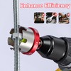 QZAVIRE Nut Spinning Drill Attachment for Fast Nut and Bolt