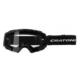 Cratoni Helmets C-Dirttrack Mountain Bike Goggles Cycling Glasses Sports Glasses (Black) One Size