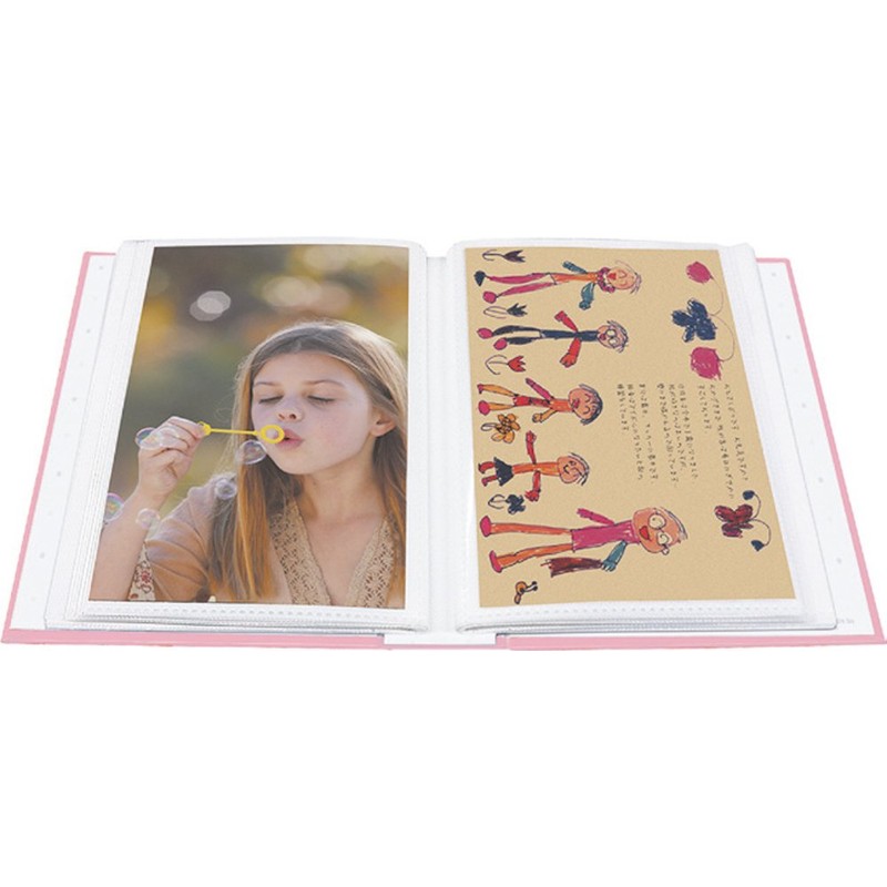 Nakabayashi 1PK-40-3-2 Pocket Album, 1 Tier, KG Size, 40 Sheets,