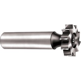 3/4" Woodruff Keyseat Cutter, Face=5/32", Shank=1/2", HSS by MDX