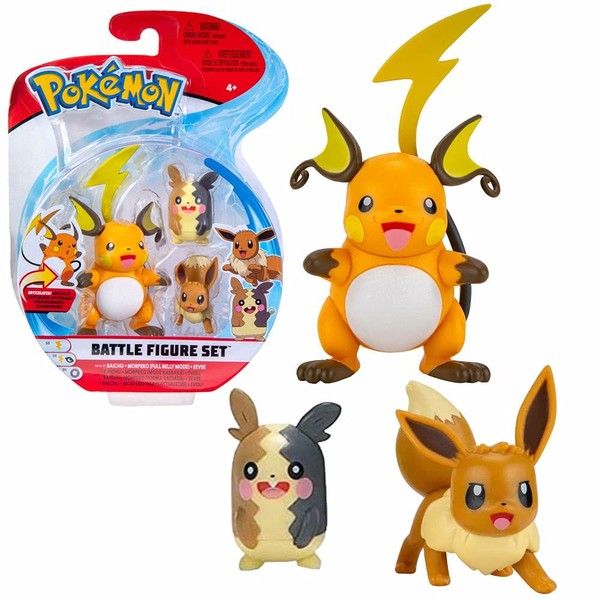 Pokèmon Selection Battle Figures | Set of 3 Collectible Action