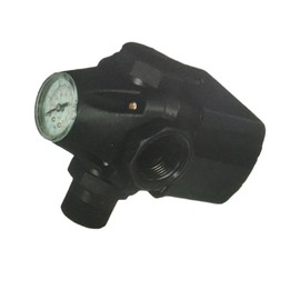 Válvula Aquex 3 vías con presostato (20-40PSI) y manómetro integrados