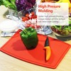 Liflicon Thick Cutting Boards for Kitchen Silicone Chopping Board Set
