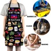 G2TUP Haitian Kitchen Apron Haitian Cooking Apron Haiti Kitchen Gifts
