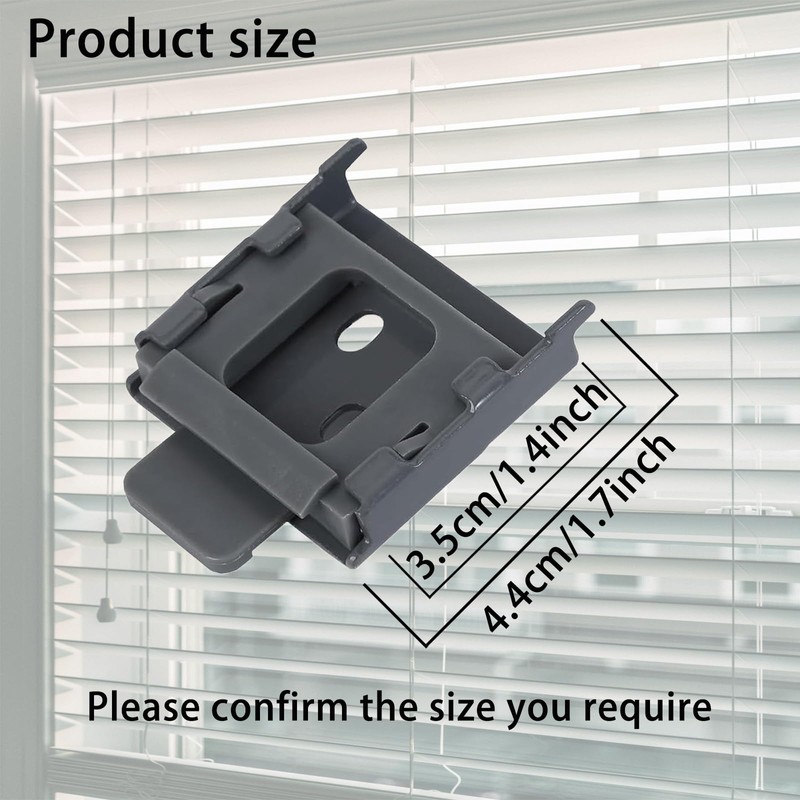 YCUHEN coolaroo Replacement Parts - Outside Mounted Blinds Curtain Rod
