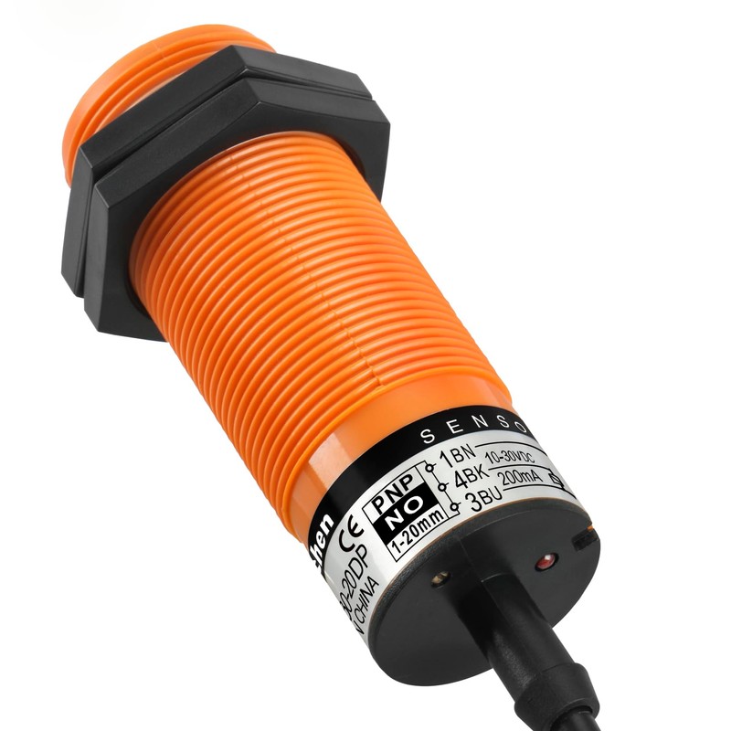 Heschen M30 Capacitive Proximity Sensor Switch,SZC-M30-20DP, Detecting Distance 1-20mm, 10-30VDC