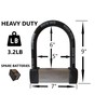 EnzZone Heavy Duty Anti Theft Alarm U Lock for E-Bikes,