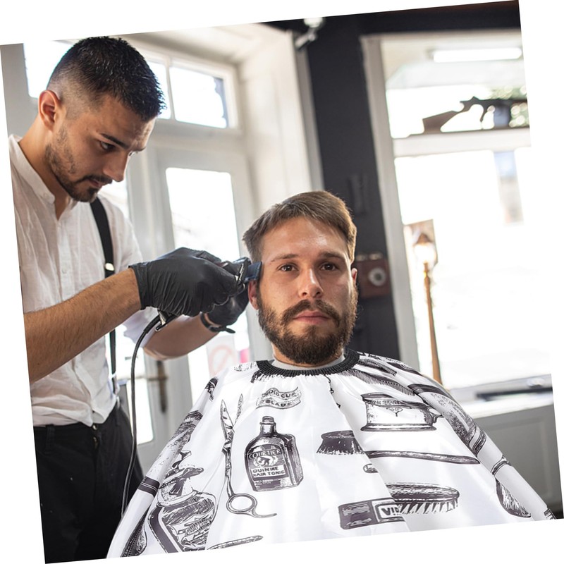 BIUDECO Salon Cape Hair Cutting Cape Barber Cape Set Barber
