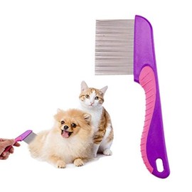 URBANMAC Long Handle New Lice Treatment Comb for Head Lice/Nit Lice Egg Removal Stainless steel Long Teeth For Men Women - Color May Vary