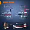 Nilight UTV Winch Rocker Switch Momentary On Off 7 PIN