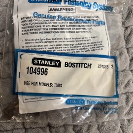 Bostitch T50S4 Pneumatic Stapler Driver Service Assembly Repair Kit. Part 104996