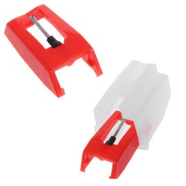 CLKE Record Player Needle, Diamond Stylus Replacement Turntable Needle, Diamond Tip Needle for Turntables Crosley Ion Jensen Bush Teac Victrola Pyle Vinyl Record, LP Player