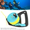 Portable Diving Handle Reel Scuba Diving Reel with Thumb Stopper