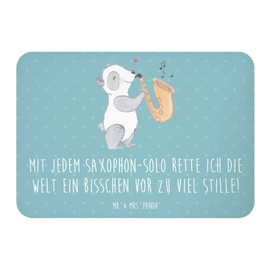 Mr. & Mrs. Panda Magnet Saxophone Magic Gift Solo, Jazz, Silence, Music Student, Blues, Sound World, Souvenir Magnet, Fridge Magnet, Musician