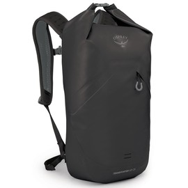 Osprey Transporter 25L Roll Top Waterproof Laptop Backpack, Black