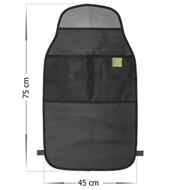Premium Car Seat Back Protector Waterproof Back Seat Protector for Your Car Universal fit seat protector.