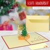LINPOPUP®, LIN17418 Pop Up 3D Card, Christmas Card, Greeting Card,