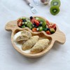 bamboo bamboo ® Baby and Toddler Suction Plate for Feeding