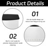2 PCS Stainless Steel Dough Scraper,Food Scraper with Handle and