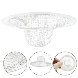 Cionyce 4 Pack Mesh Sink Drain Strainer 2.8 Inch Basket Filter Trap Stainless Steel Basin Floor Drain for Kitchen, Bathroom