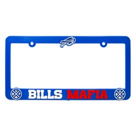LP Frameworks Bills Mafia 3D Raised License Plate Frame | 1 Pack Car License Plate Cover | Universal US Black License Plate Holder | Auto Accessories (Car, Truck and SUV)
