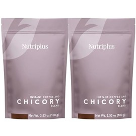 Nutriplus Mezcla De Café Instantáneo Y Achicoria Farmasi, Una Cantidad Significativa De Fibra Prebiótica Para El Metabolismo, Mejorando El Sistema... 