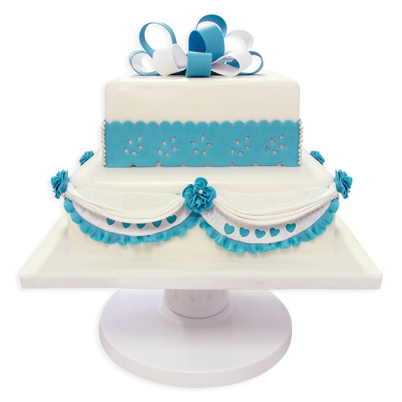 PME FF383 Broderie Anglaise Straight Frill Cutter, White