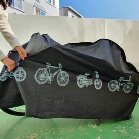 JQ Black bicycle waterproof cover, bicycle waterproof pack, bicycle waterproof cover / 자전거 방수 커버 블랙 자전거방수팩 자전거방수커버