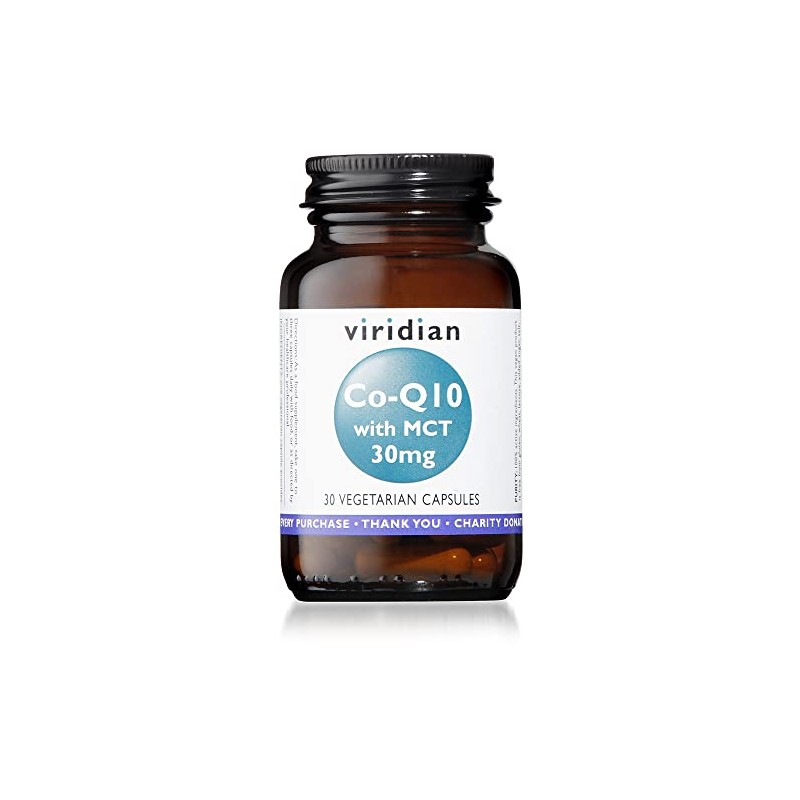 Co-Enzyme Q10 with MCT - 30 x 30mg VegCaps