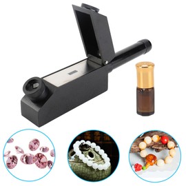 Gem Refractometer, Professional High Accuracy Jewelry Gem Refractometer Quick Identification 1.30 to 1.81 Measuring Range, Jewelry Refractometer for Identifying and Authenticating Polished Gems