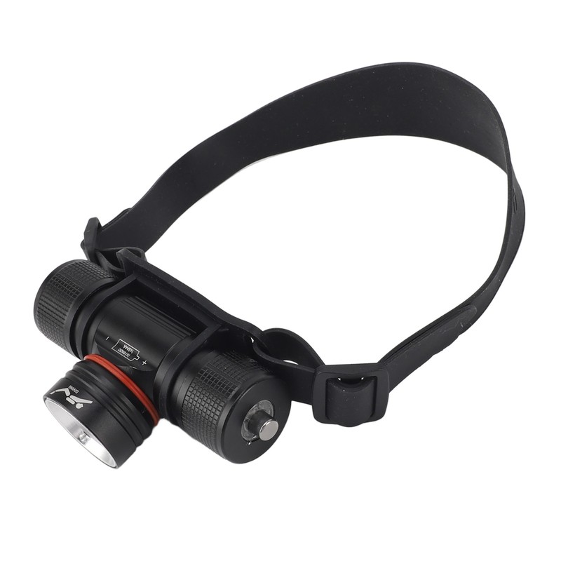 Diving Headlamp Flashlight IPX68 Waterproof Super Bright 1200LM 3 Light