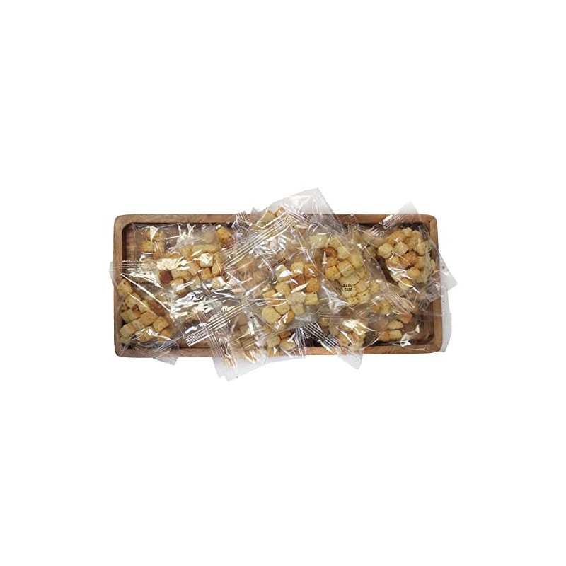 25 NatureJam Individually Wrapped Mini Croutons 0.25 OZ Crunchy &