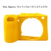 Camera Hood Case Shockproof Scratch Proof Soft Silicone Camera Protective