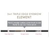 BOM 3 in 1 Triple Edge Eyebrow Pencil with Blender
