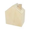 Artemio 14002221 Spardose zum Dekorieren Haus Holz 12 x 14,5