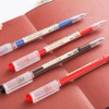 MROOFUL 23Pcs/Lot 0.35mm Extra-Fine Ballpoint Pen Replaceable Refills Blue Black