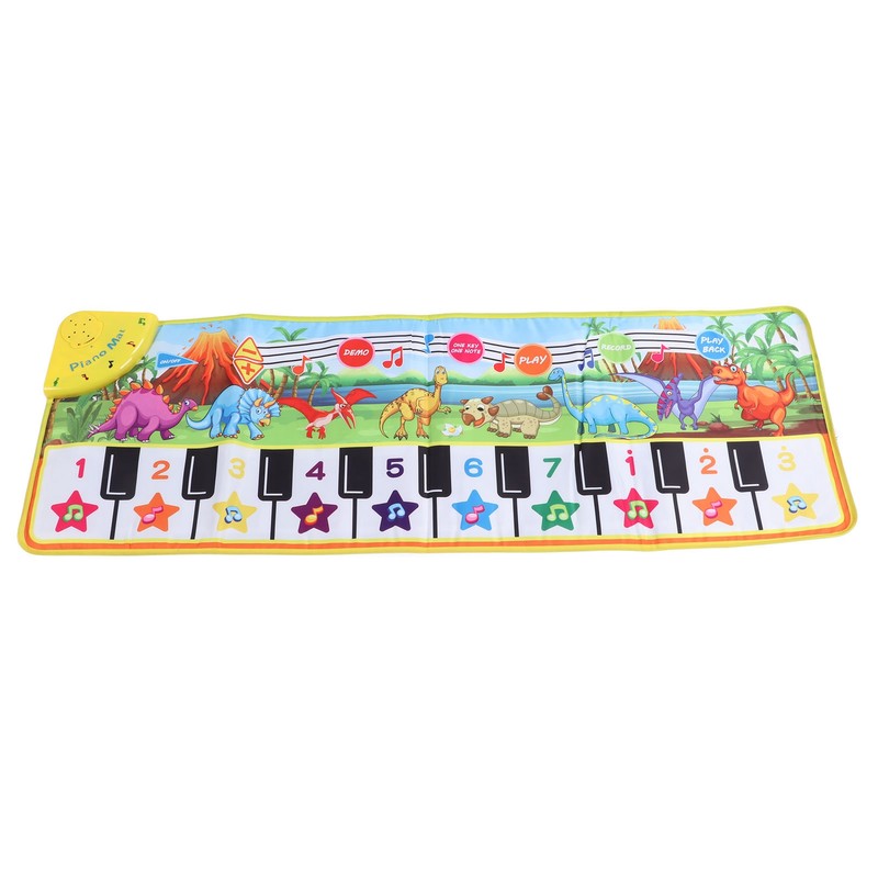 Baby Piano Keyboard Mat Improve Coordination Folding Educational Baby Musical