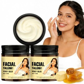 2pcs Bálsamo Sebo Res Batido Miel Crema Facial