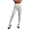 sofsy Women Super Opaque Tights - Solid Footed Pantyhose |