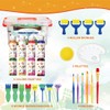Early Learning Kids Paint Set Washable Finger Paint with Assorted