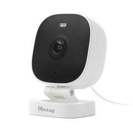 VIMTAG 5G Security Camera Outdoor, 1440P Smart Outside Cameras for Home Security with Speaker Phone APP, IP65 Color Night Vision WiFi Camera, 2-Way Audio, Motion Detection, 24/7, Plug in