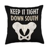 Keep It Tight Down South Pelvic Floor Therapy Therapist Throw