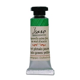 isaro 7ml tube of clear watercolors (phtalo green yellow)